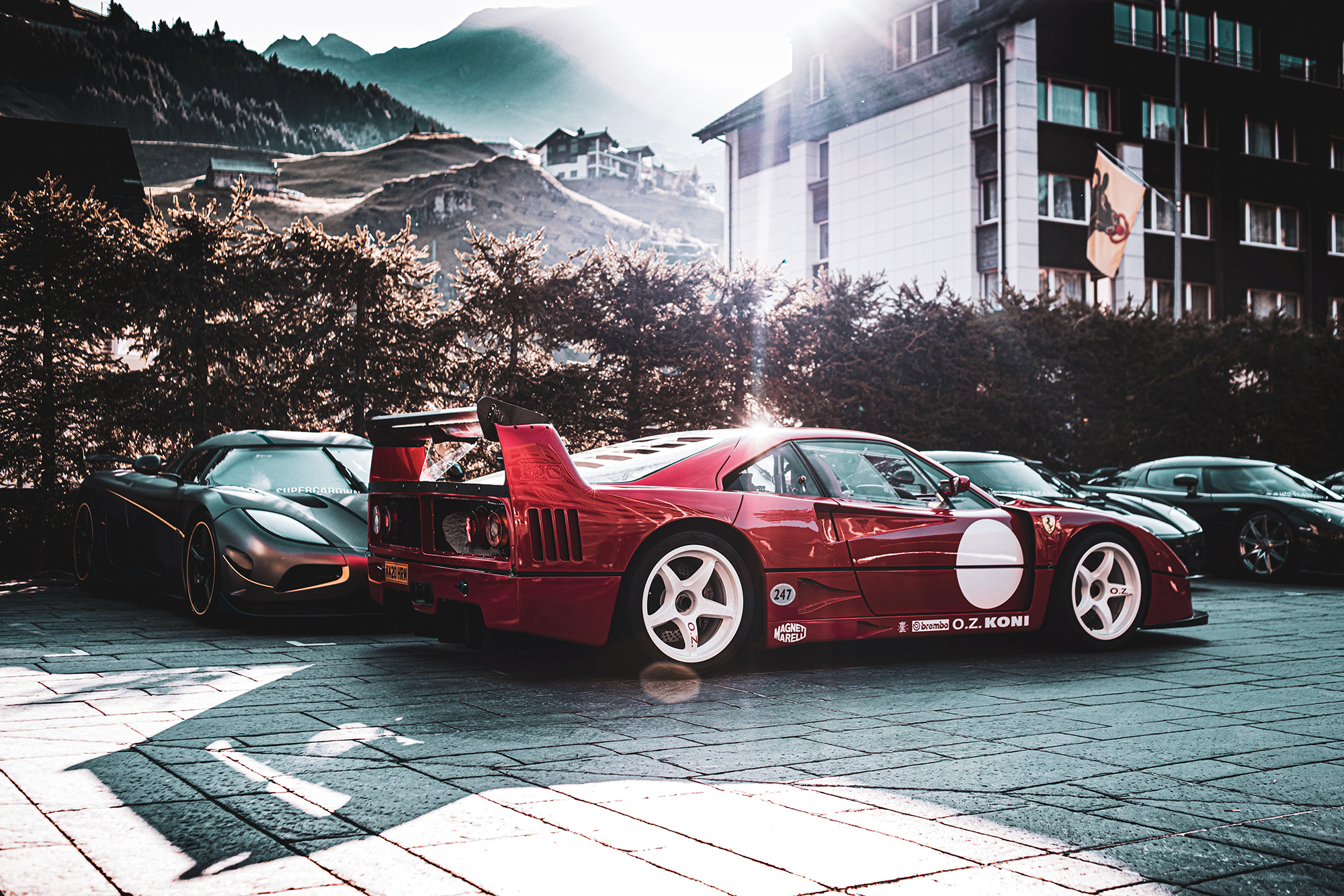 #45, SOC, Super Car Owners Circle, Andermatt, Bugatti, Ferrari, Venom, Rimac