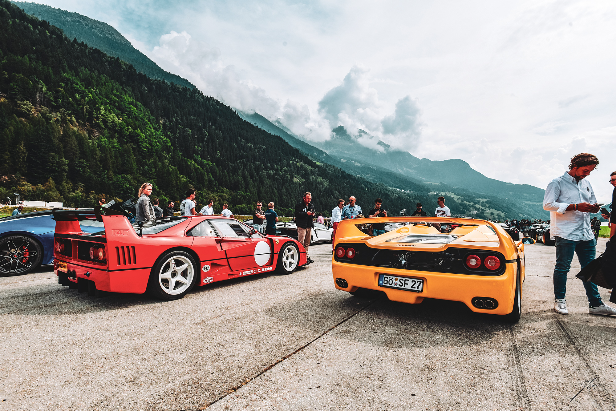 #45, SOC, Super Car Owners Circle, Andermatt, Bugatti, Ferrari, Venom, Rimac