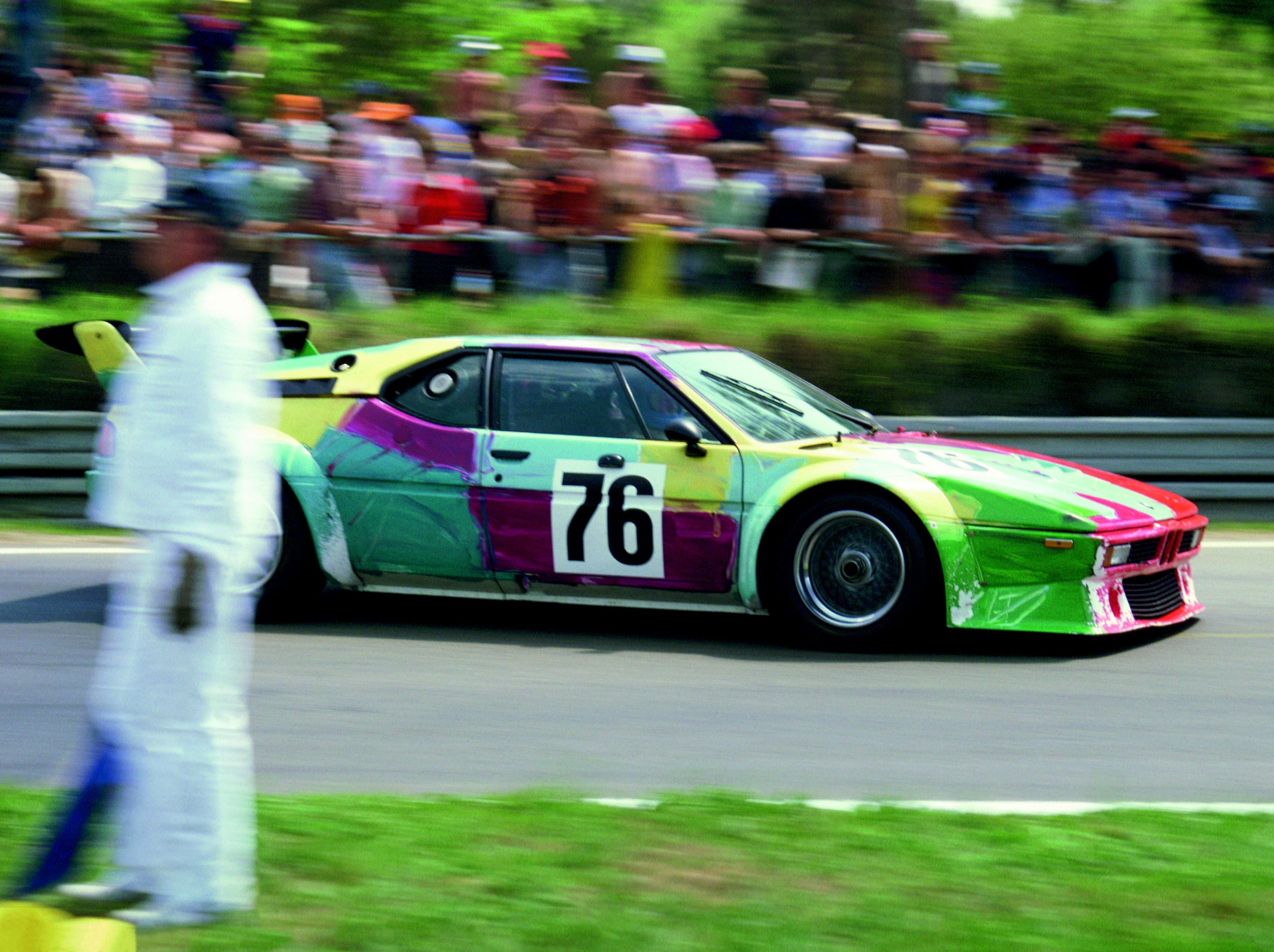 #43, BMW, Art Car, Andy Warhol, Procar