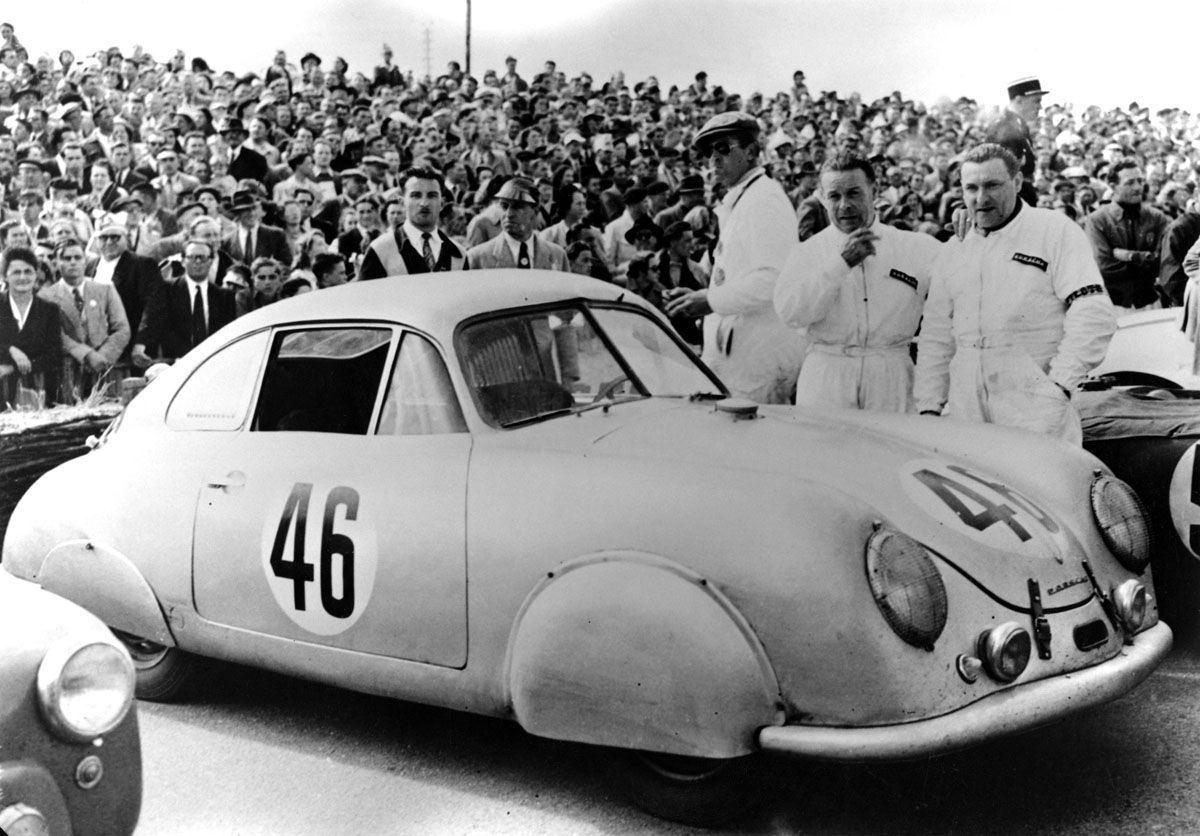 Le Mans, 1951, Klassensieg Porsche 356 SL