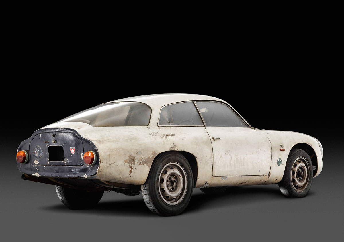#25, Alfa Romeo, Giulietta SZ, Zagato, Prototyp