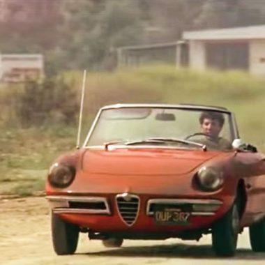 Alfa Romeo Duetto "Die Reifeprüfung" "Dustin Hofman" Cabrio Italien