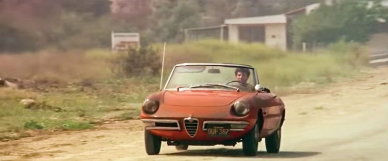 Alfa Romeo Duetto "Die Reifeprüfung" "Dustin Hofman" Cabrio Italien