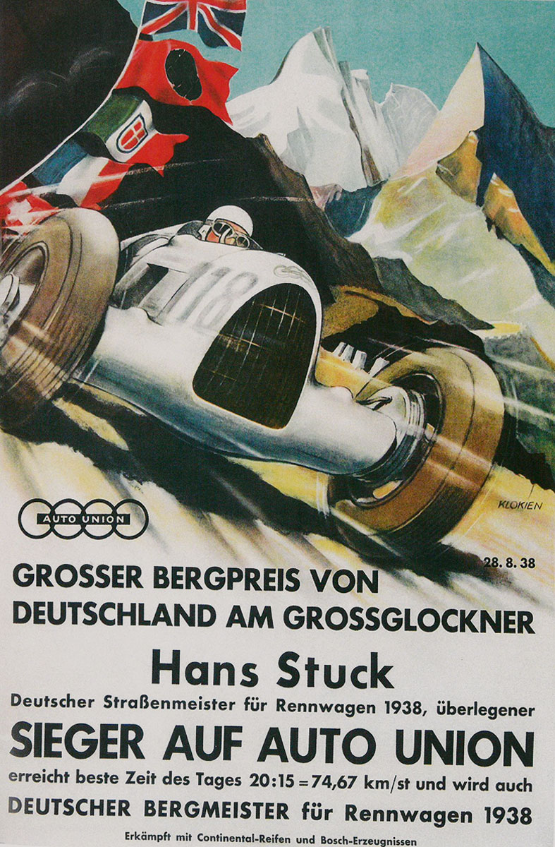 #32, Audi, Typ C, Silberpfeil, Hans Stuck, Grossglockner