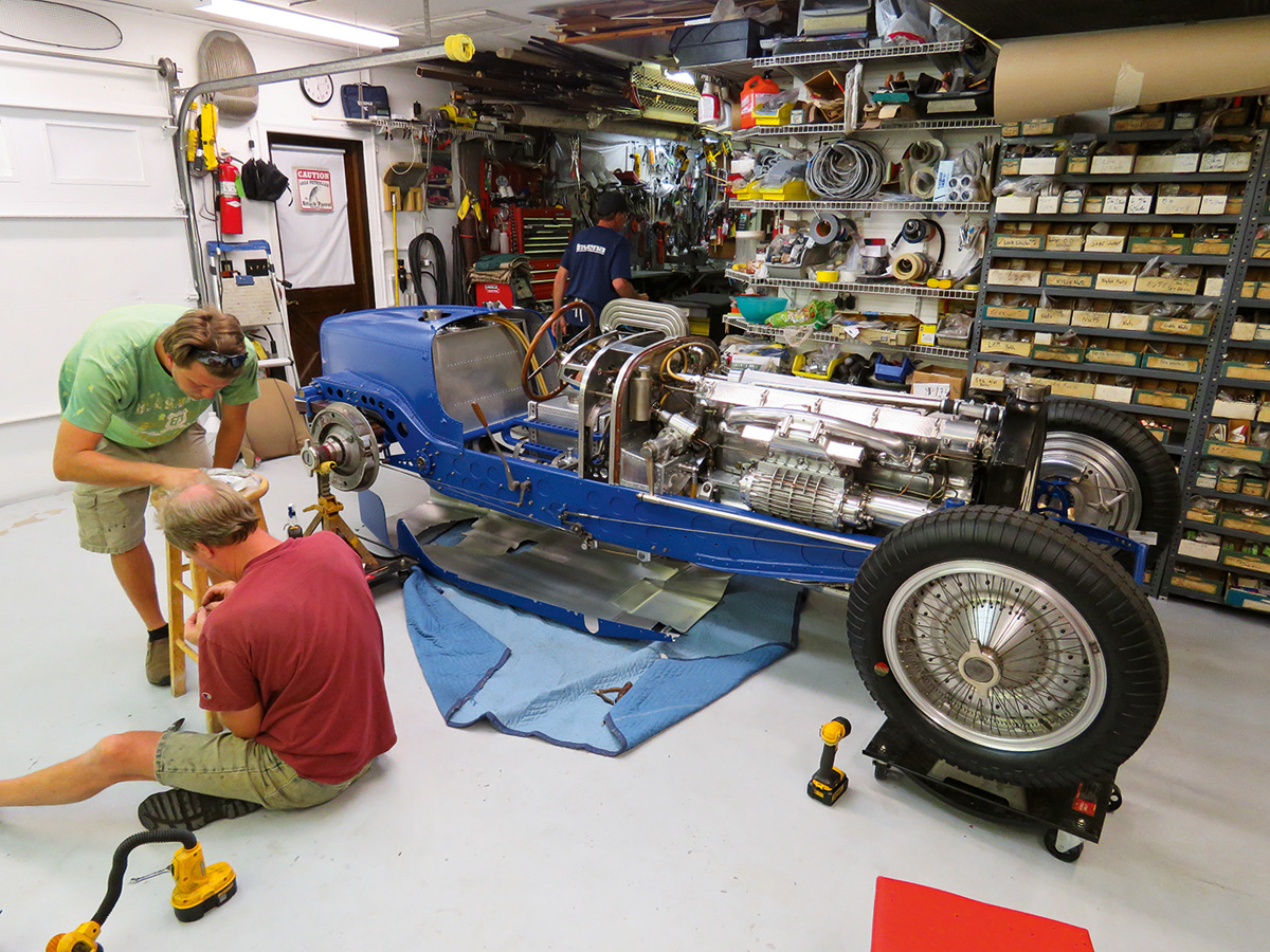 #41, Bugatti, Typ 59/50S, Robert Benoist, Neuaufbau