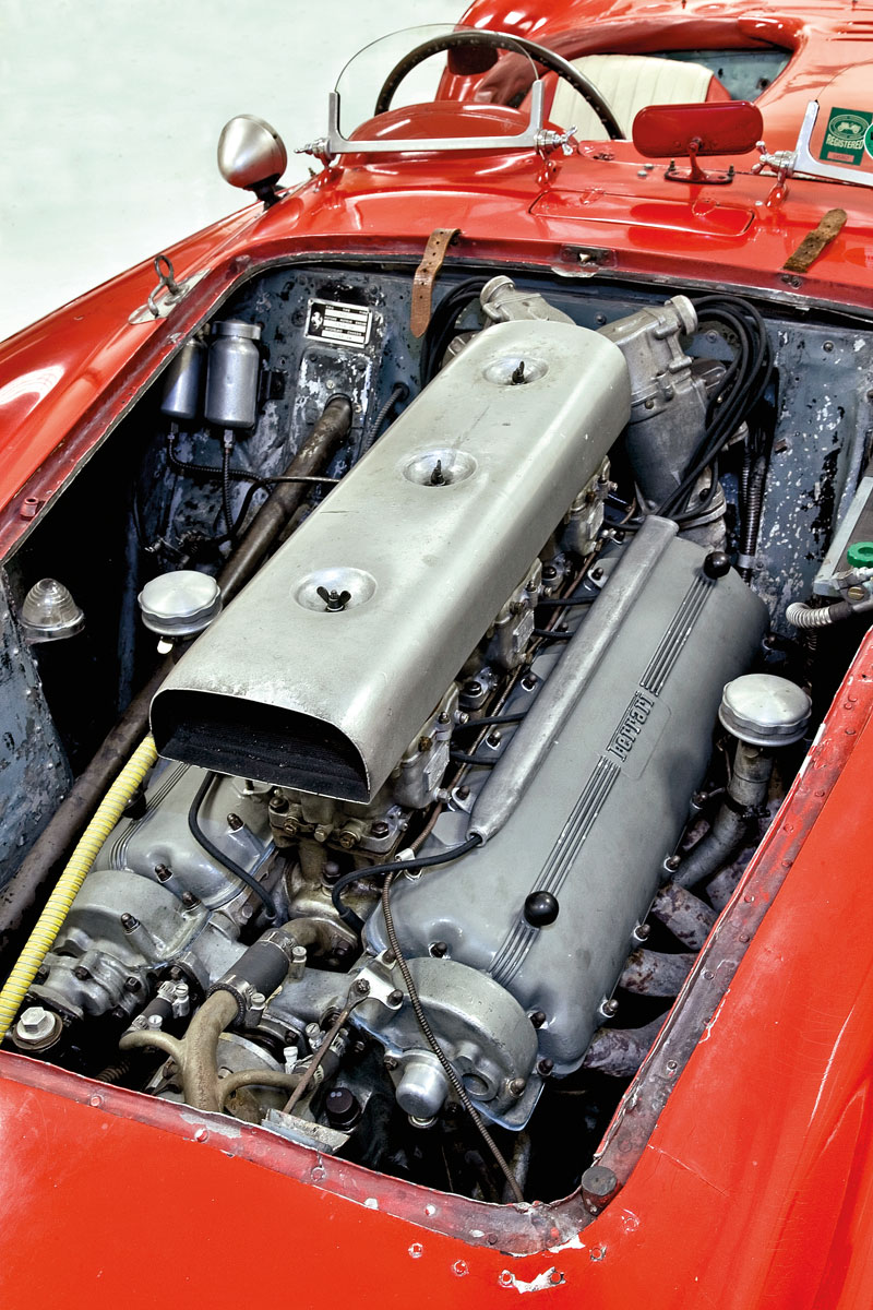 #21, Ferrari, 375 MM Spider, Phil Hill, Barchetta