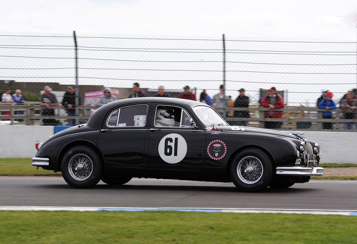 Jaguar Mk1 Renntourenwagen VYM454 Donington Park