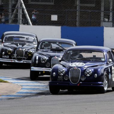 Jaguar Mk1 Renntourenwagen VYM454 Donington Park