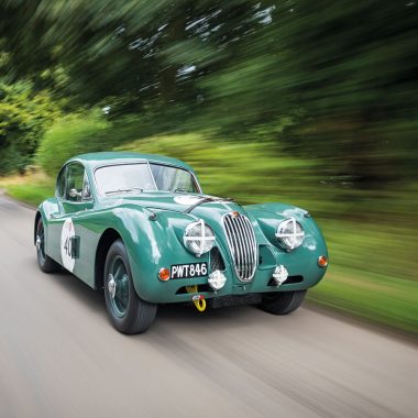 #28, Jaguar, XK140 DHC, Rennwagen, Le Mans