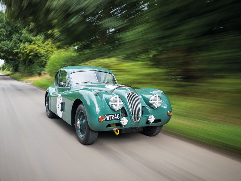 #28, Jaguar, XK140 DHC, Rennwagen, Le Mans