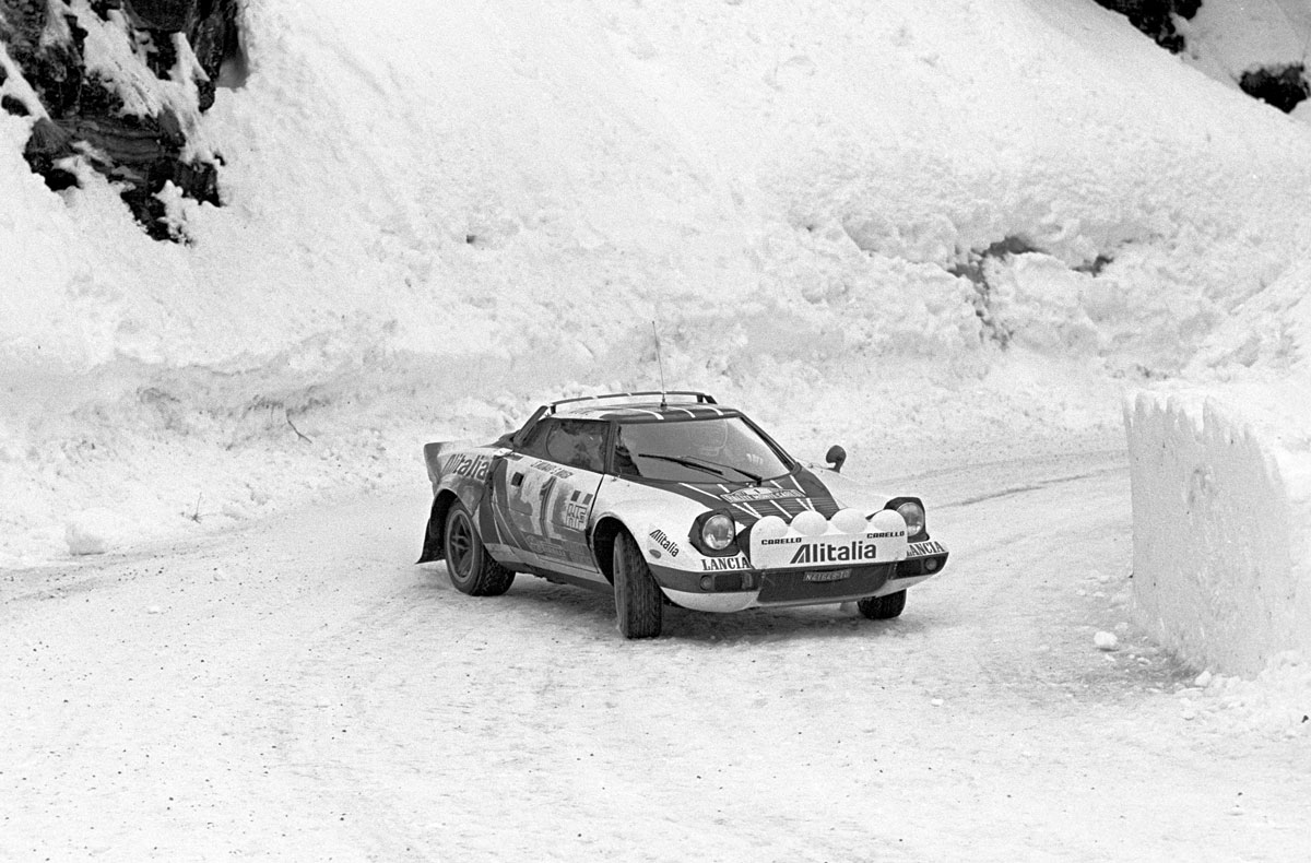 #28, Lancia, Stratos HF, Sandro Munari, Rallye Monte Carlo