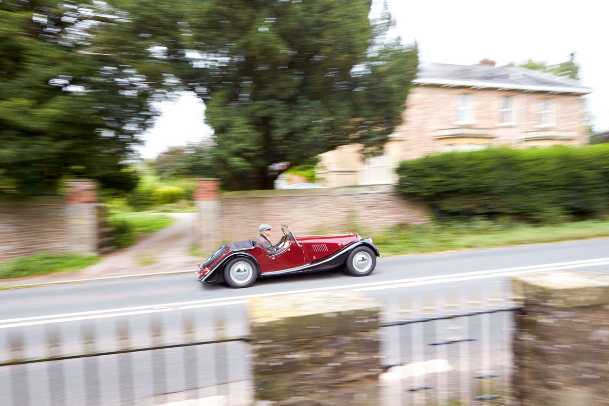 Morgan 4/4 Roadster England Malvern Link Vorkriegszeit 1966 1937 2016