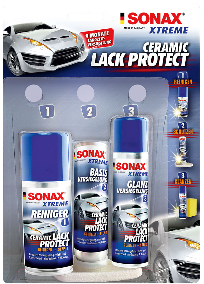 Octane Magazin Pflege Spezial SONAX Ceramic LackProtect Set