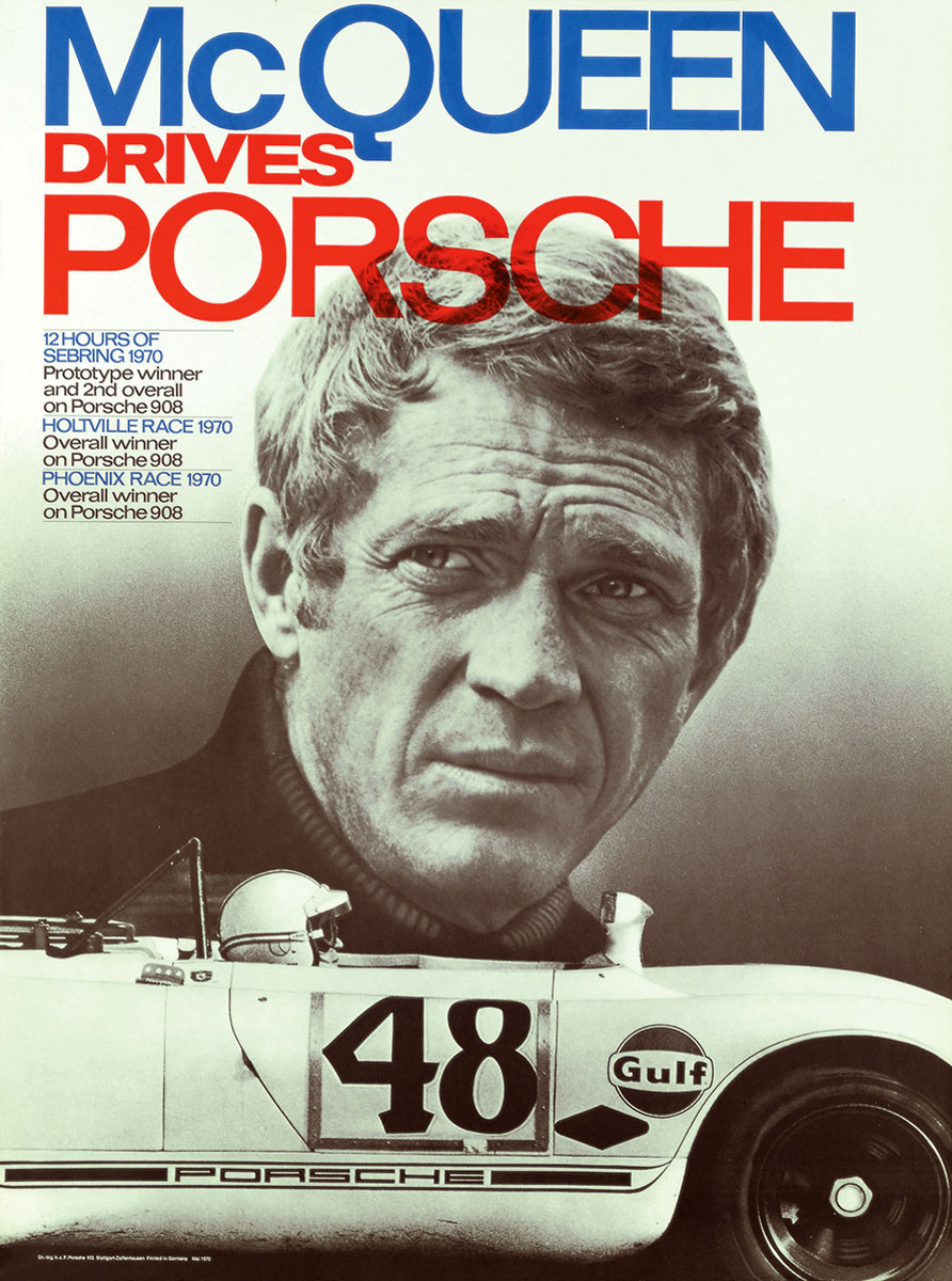 #27, Porsche, 908/02, Sebring, Le Mans, Steve McQueen