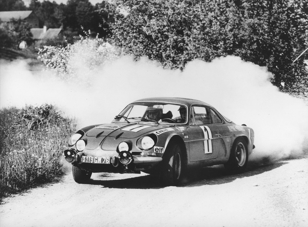 Renault Alpine, A110, Jean Redele, Retro