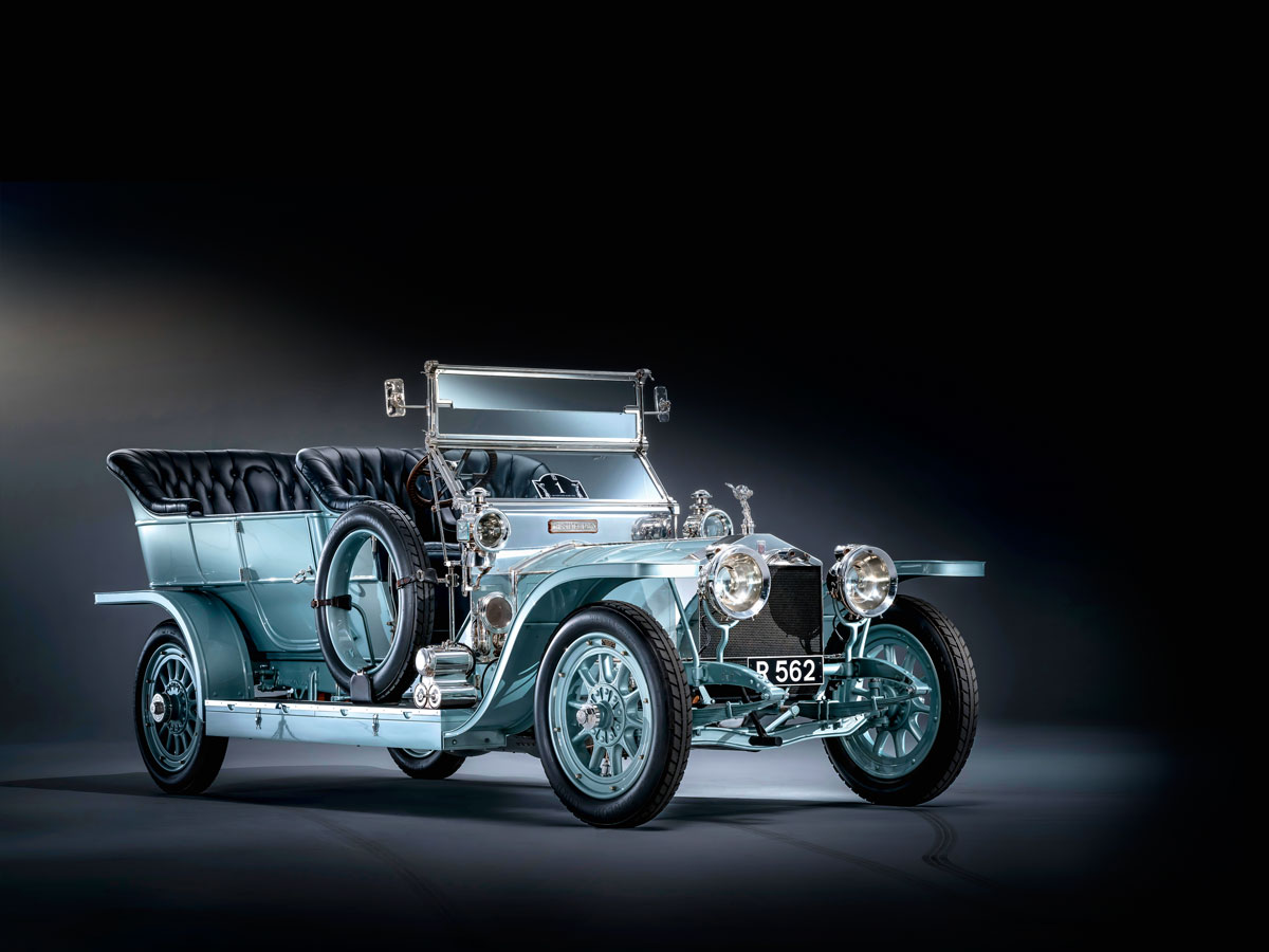 #27, Rolls-Royce, 40/50 HP Silver Ghost, 1909, Roy-de-Belge