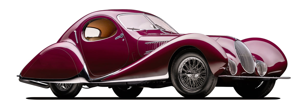 Octane Magazin Talbot Lago 1938 Talbot Lago T150SS Front 3q