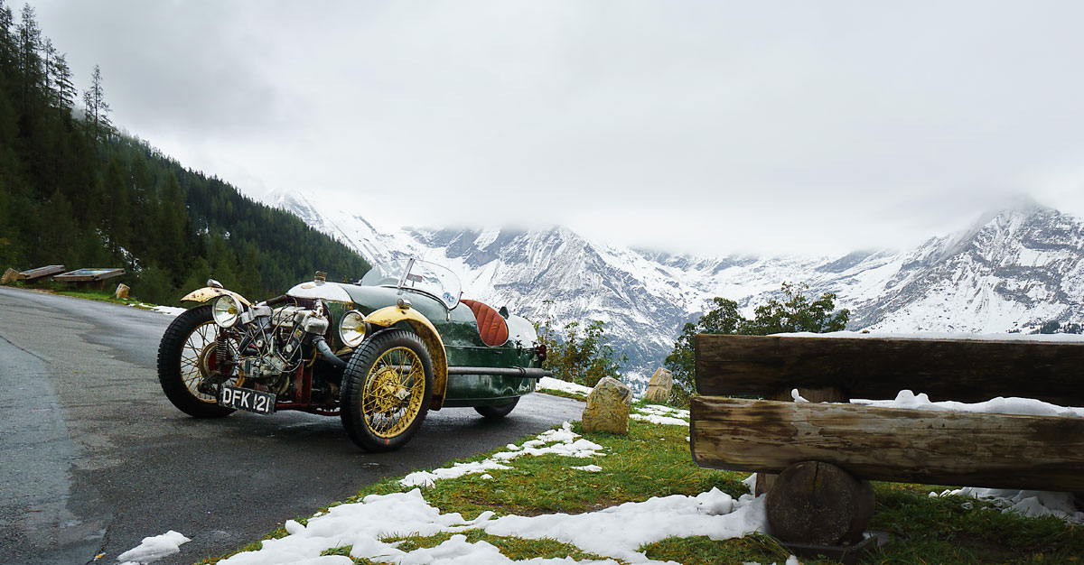 #21, Morgan, Threewheeler, Aero Supersport