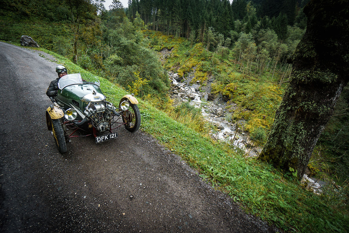 #21, Morgan, Threewheeler, Aero Supersport