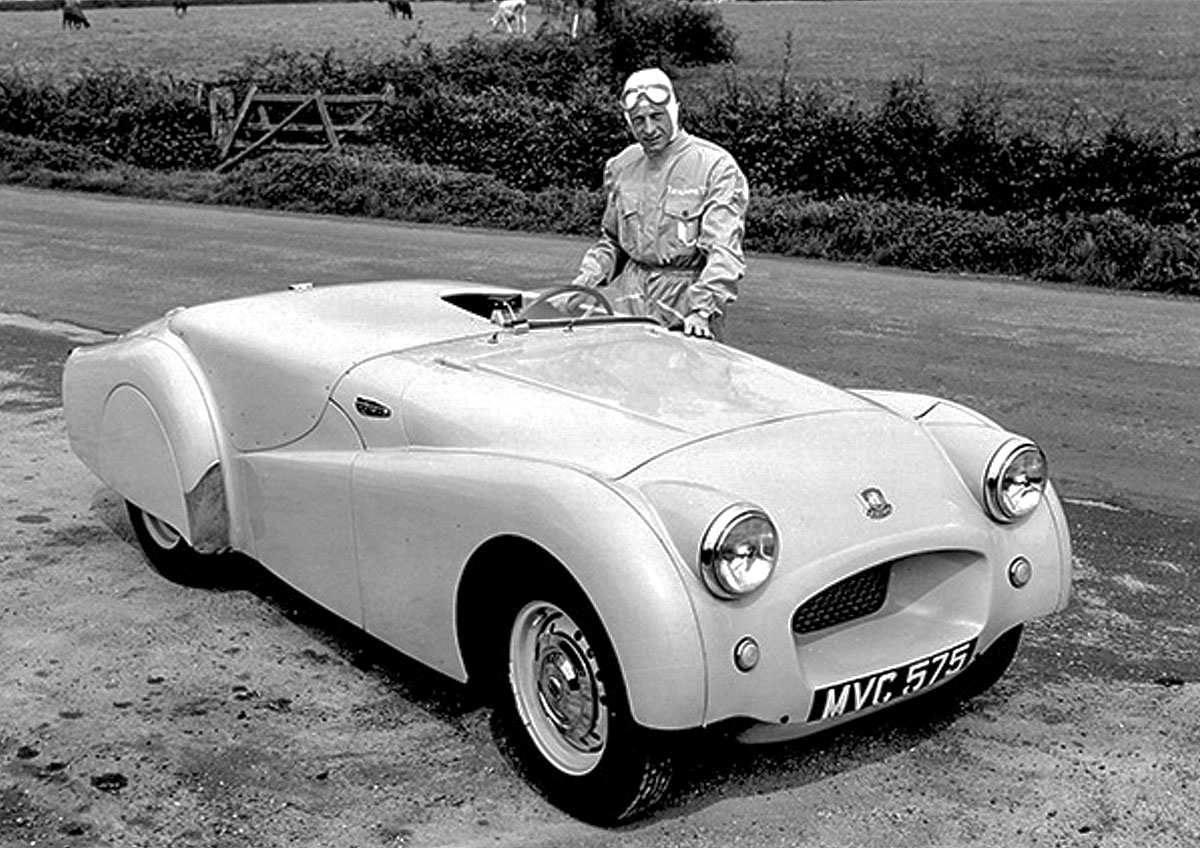 Triumph TR 2 auf Weltrekord Jagd Octane Magazin