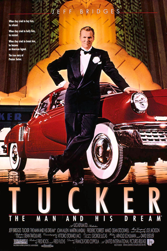 Octane Magazin Tucker Tucker Filmplakat Kasten