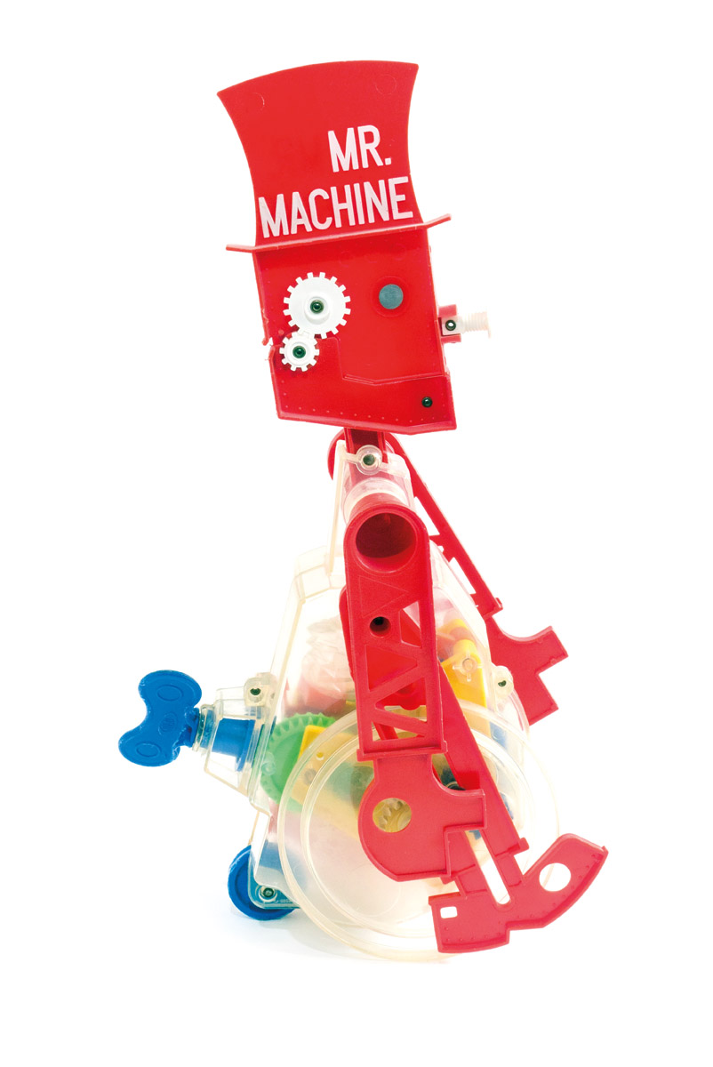 Altes Spielzeug "Mr. Machine"