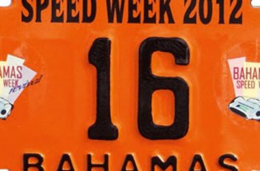 Schild zum Nassau Speedweek Revival