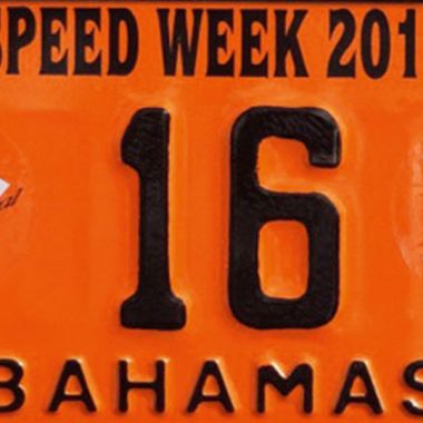 Schild zum Nassau Speedweek Revival