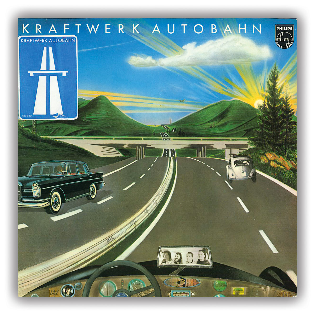 Kraftwerk Autobahn LP