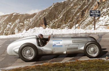 Mercedes-Benz W 125 zurück auf dem Großglockner