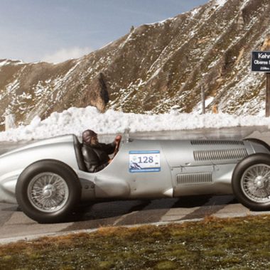 Mercedes-Benz W 125 zurück auf dem Großglockner