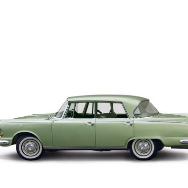 Borgward P100 im Seitenprofil