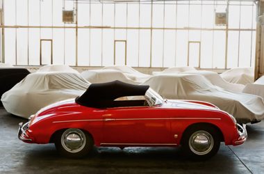 Porsche 356 Speedster stehend