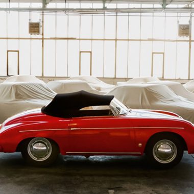 Porsche 356 Speedster stehend