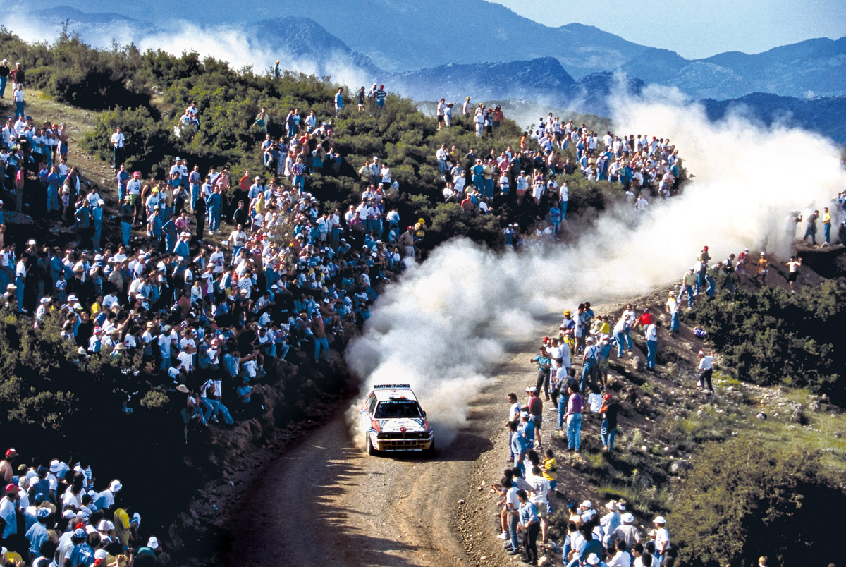 Lancia Delta Integrale bei der World Rally Championship 1992