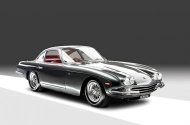 Lamborghini 350 GT stehend im Profil