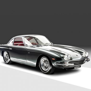 Lamborghini 350 GT stehend im Profil