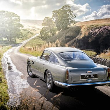 Aston Martin DB4 GT im Peak District