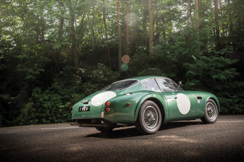 Aston Martin DB4GT Zagato, heckseitig