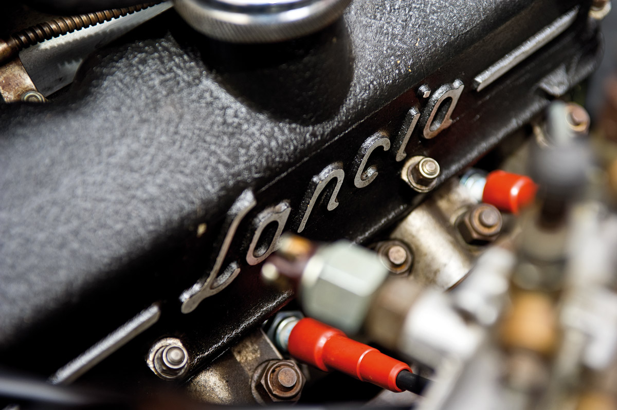 Details des Lancia Flaminia Super Sport