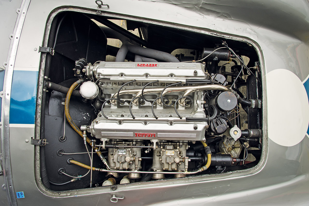 Motor des Ferrari 750 Monza Speciale