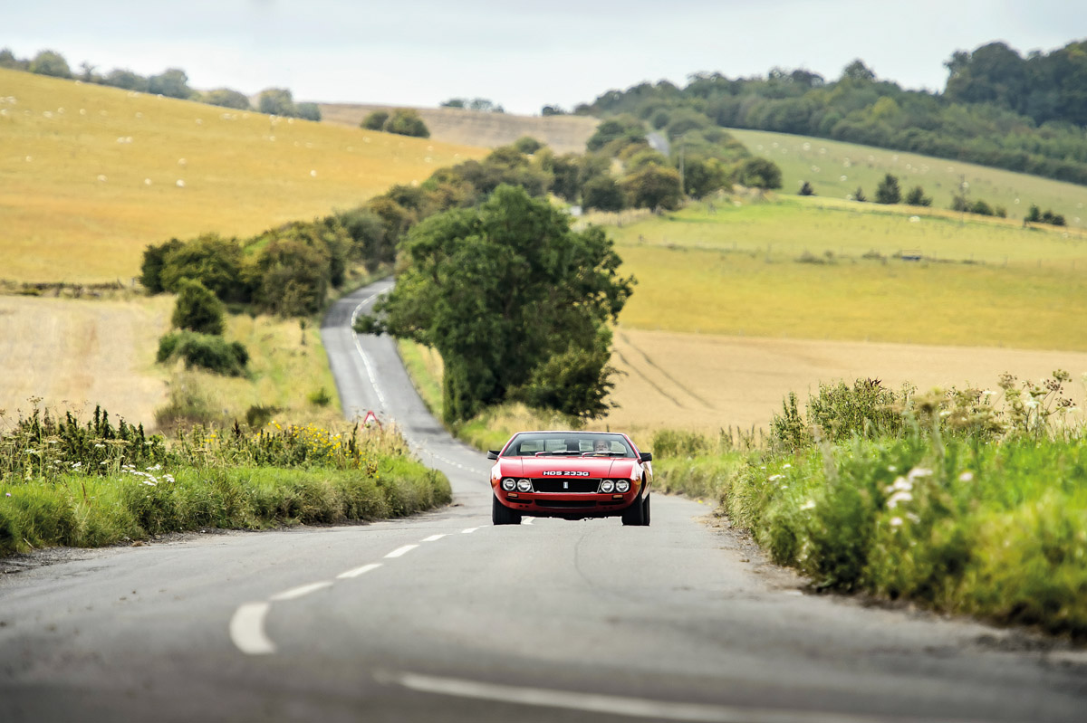 De Tomaso Mangusta, Langbourne Photograph: James Lipman +44 7803 885275