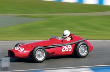 Maserati 250F auf der Rennstrecke