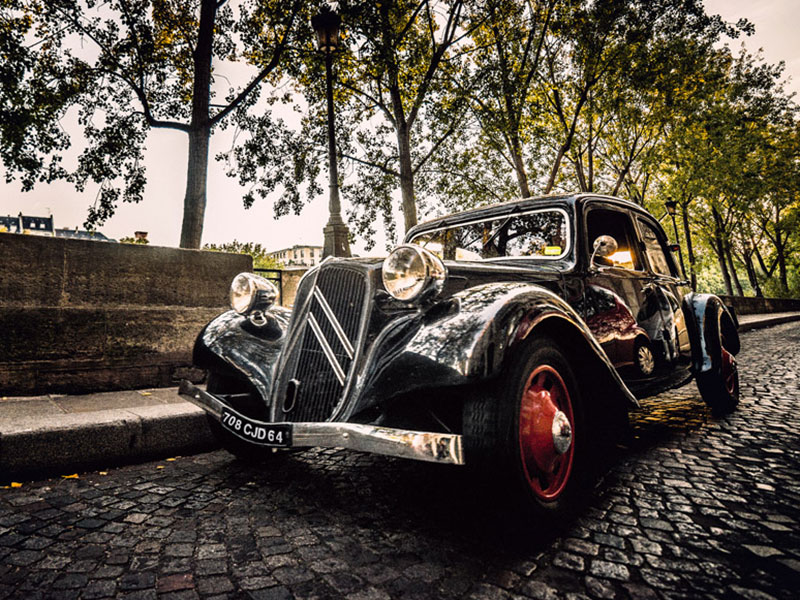 Traction Avant parkend